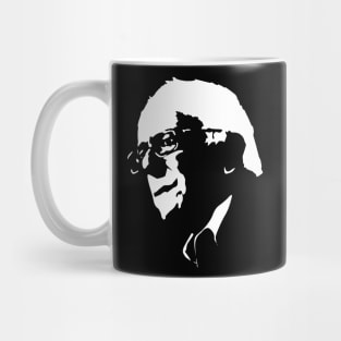 Bernie Sanders Silhouette - Democratic Socialist, Medicare For All, Bernie 2020, Feel The Bern Mug